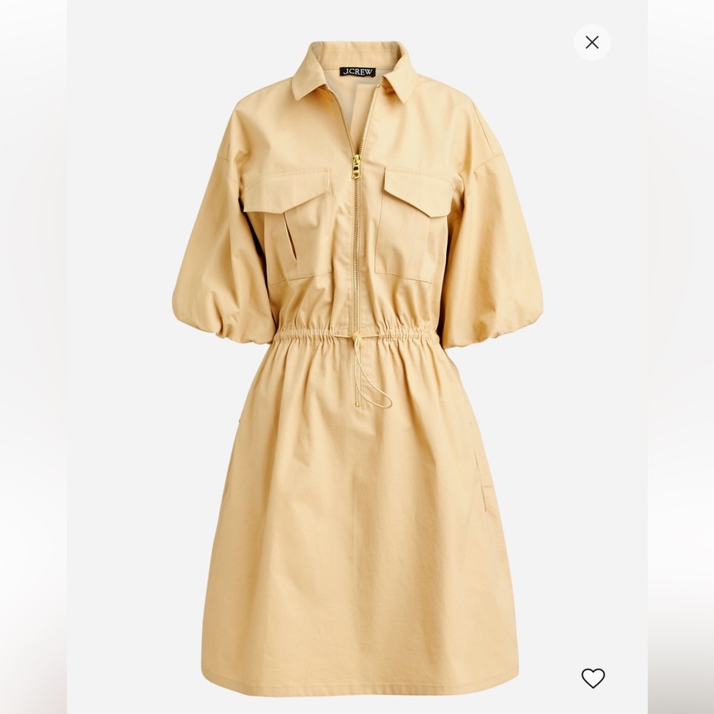 J Crew Puff Sleeve Dress